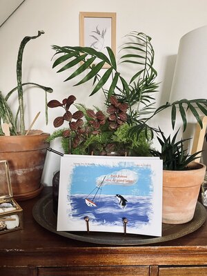 cover image of Petit Bateau rêve de grand large